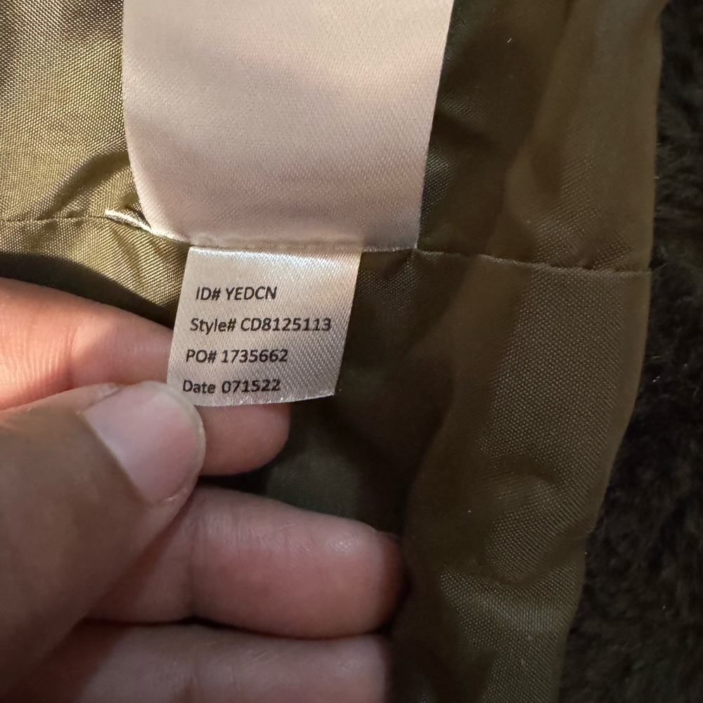 Cuddl Duds Olive Teddy Moto Jacket for Women XL baddie comfy faux fur NEW - Picture 7 of 10